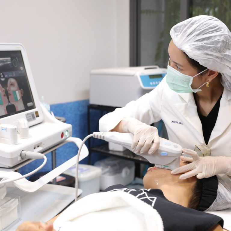 โปรแกรม Ultherapy ยกกระชับหน้า